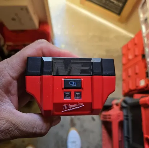 Engraved battery