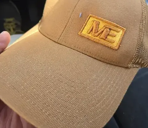 Laser-engraved patch hat