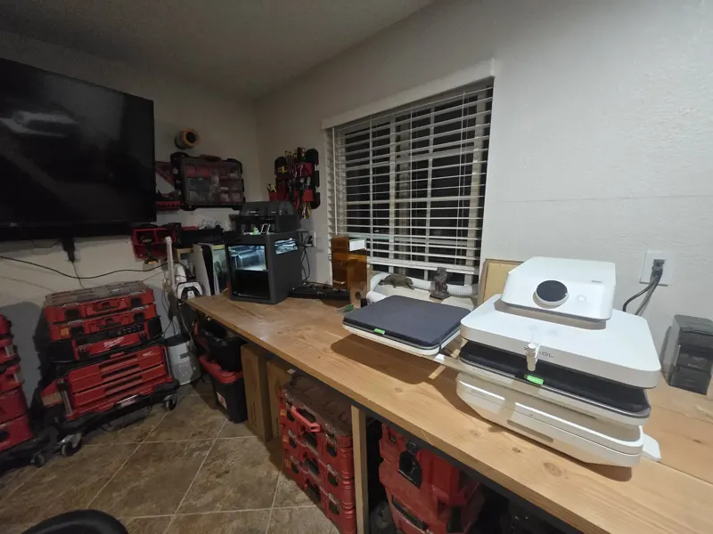 Our print station